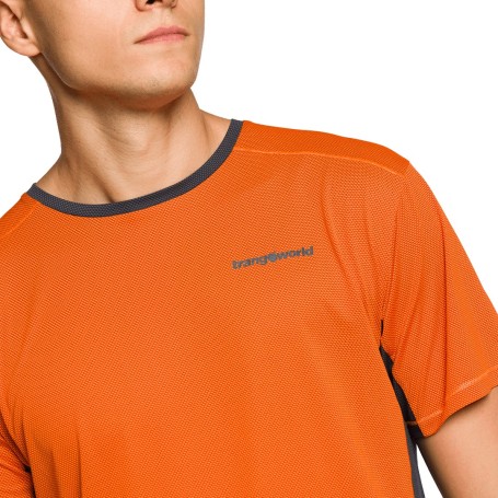 Trangoworld CAMISETA RITSEM NARANJA/ANTRACITA