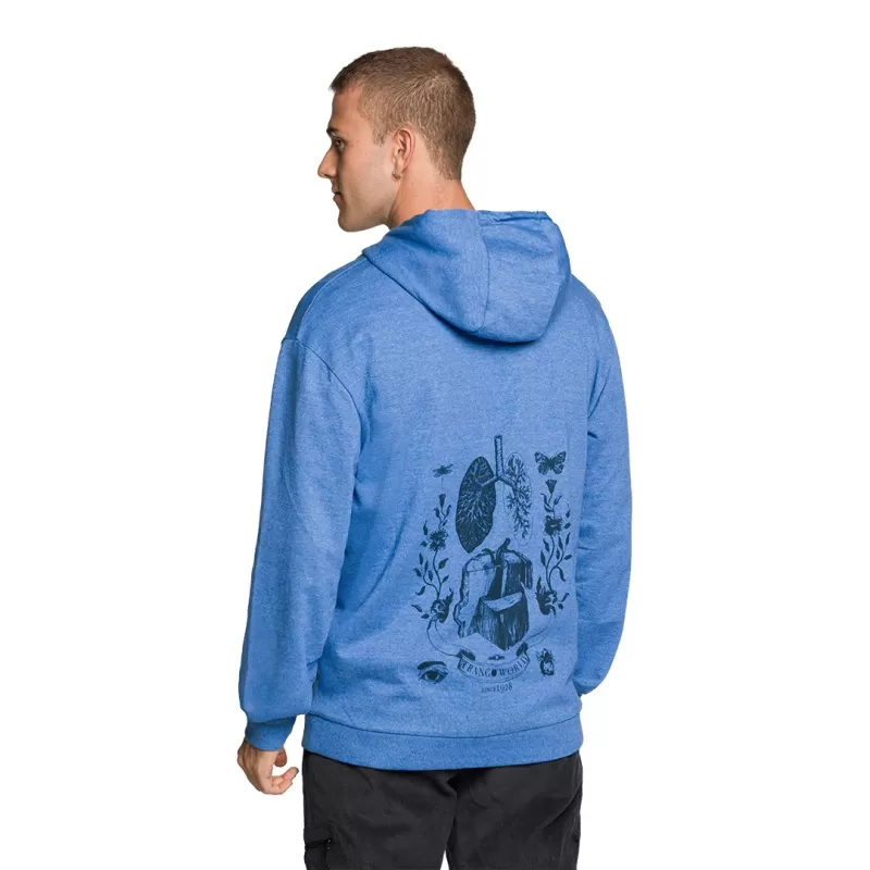 Trangoworld SUDADERA FAUNA AZUL
