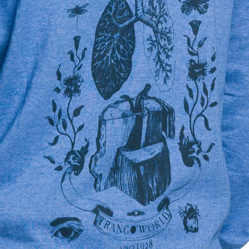 Trangoworld SUDADERA FAUNA AZUL