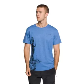 CAMISETA NUBES AZUL