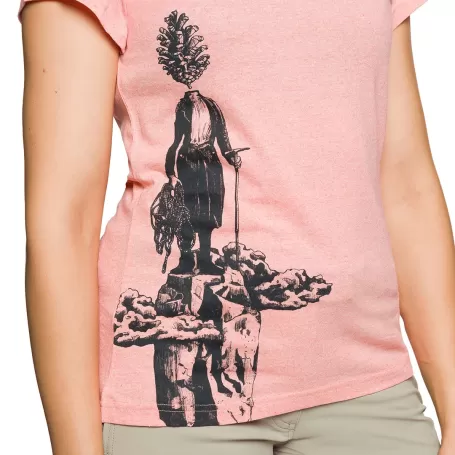 Trangoworld CAMISETA PINEA CORAL