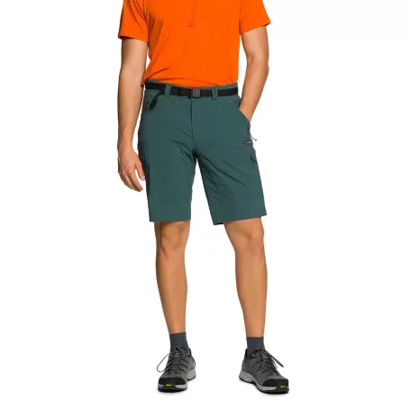 Trangoworld PANT. CORTO BRUNNER AZUL VERDOSO