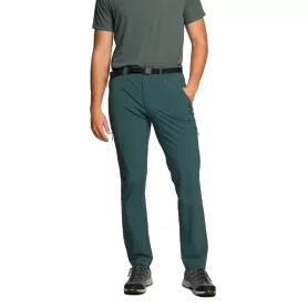 PANT. LARGO RISCO AZUL VERDOSO