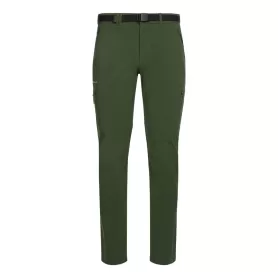 PANT. LARGO RISCO VERDE OSCURO
