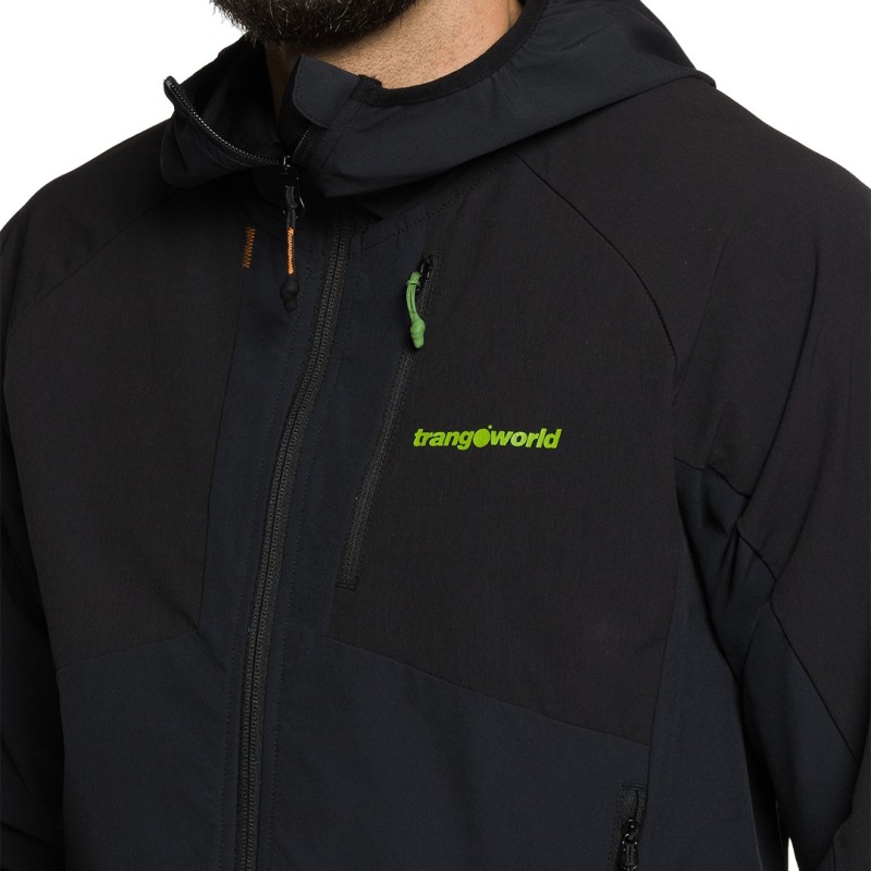 Trangoworld CHAQUETA EIGHE DF NEGRO