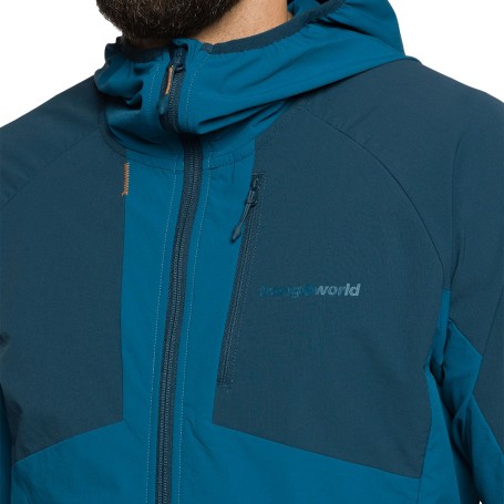Trangoworld CHAQUETA EIGHE DF AZUL/AZUL OSCURO