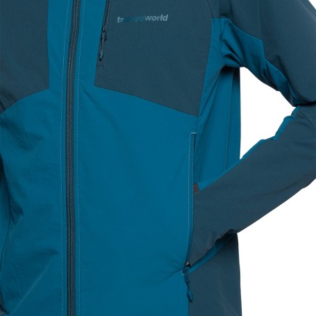 Trangoworld CHAQUETA EIGHE DF AZUL/AZUL OSCURO