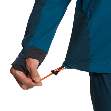 Trangoworld CHAQUETA EIGHE DF AZUL/AZUL OSCURO