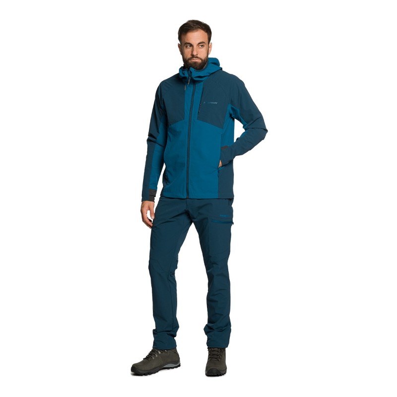 Trangoworld CHAQUETA EIGHE DF AZUL/AZUL OSCURO