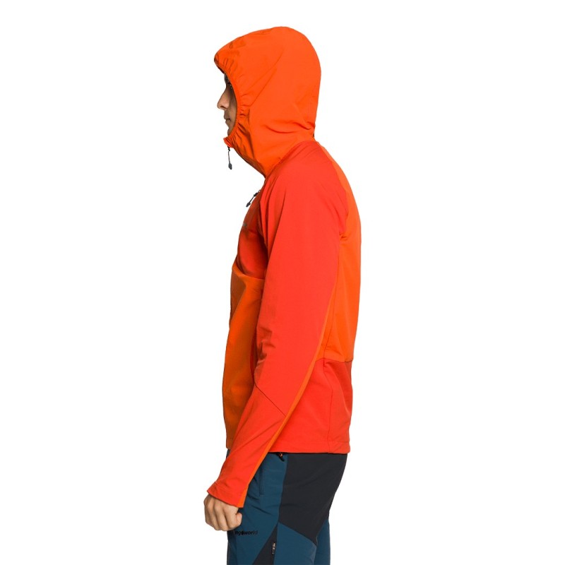 Trangoworld CHAQUETA EIGHE DF NARANJA/NARANJA OSCURO