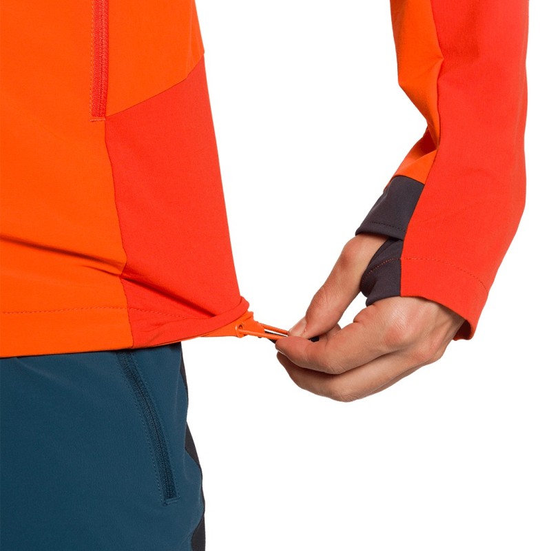 Trangoworld CHAQUETA EIGHE DF NARANJA/NARANJA OSCURO