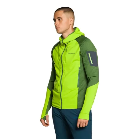 JAQUETA Trangoworld MONTRO LIMA/VERDE ESCURO