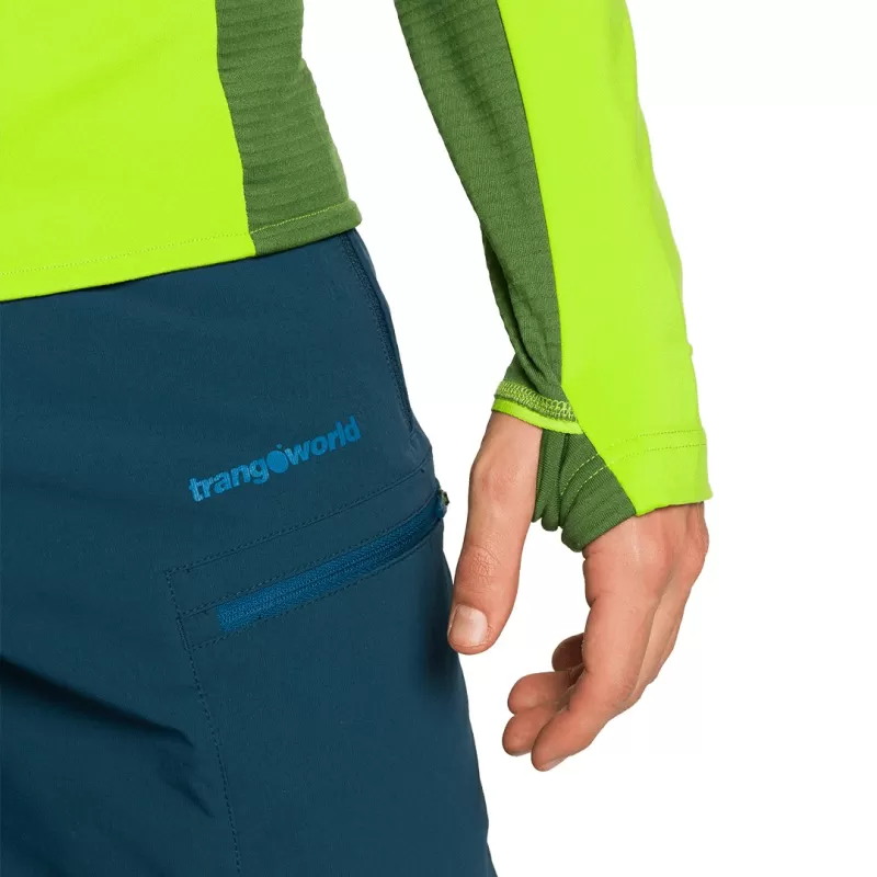 JAQUETA Trangoworld MONTRO LIMA/VERDE ESCURO