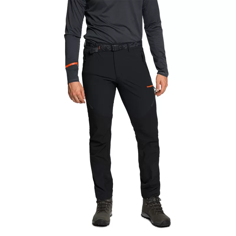 Trangoworld PANT. LARGO GRISONS NEGRO