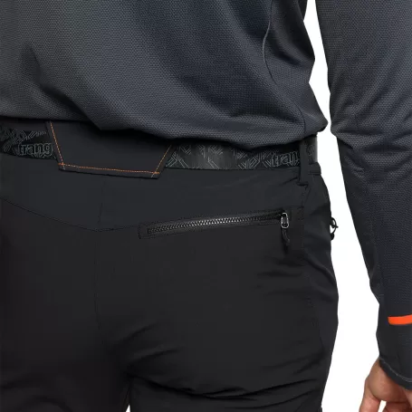 Trangoworld PANT. LARGO GRISONS NEGRO