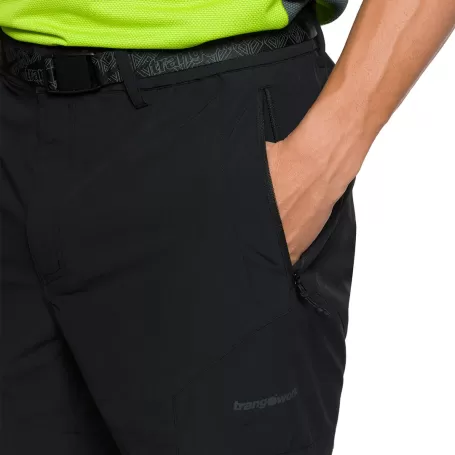 Trangoworld PANT. CORTO ALLO DF NEGRO