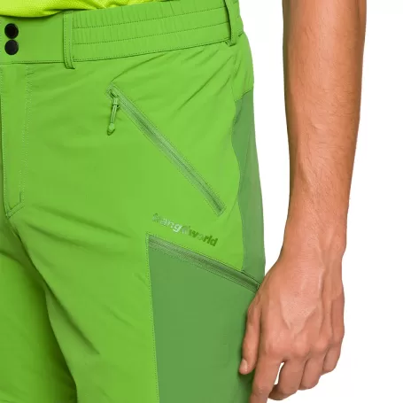 Trangoworld PANT. CORTO STUOR DF VERDE/VERDE OSCURO