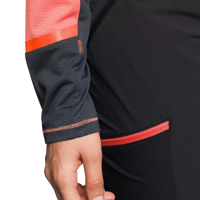 Trangoworld CAMISETA SARDALA CORAL/ANTRACITA