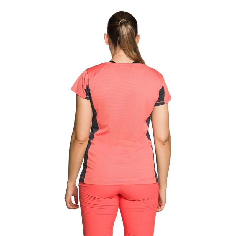 Trangoworld CAMISETA RUENTE CORAL/ANTRACITA