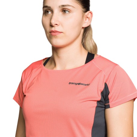 Trangoworld CAMISETA RUENTE CORAL/ANTRACITA