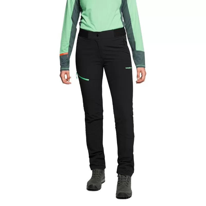 Trangoworld PANT. LARGO BALMAZ DF NEGRO