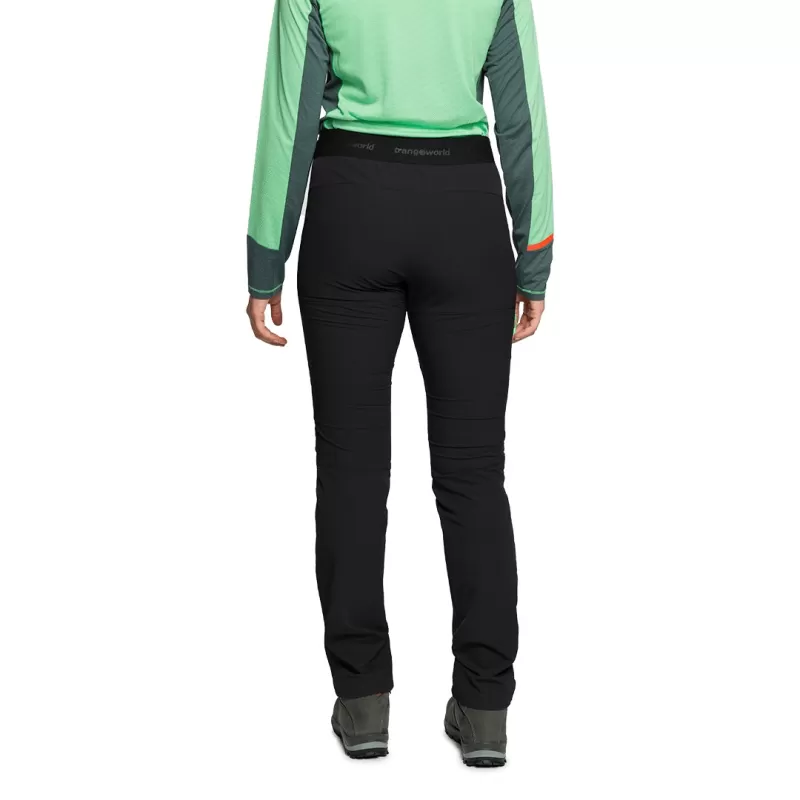 Trangoworld PANT. LARGO BALMAZ DF NEGRO