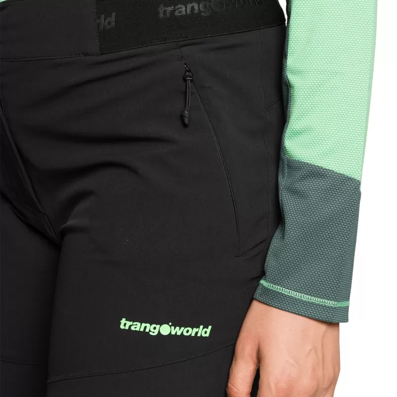 Trangoworld PANT. LARGO BALMAZ DF NEGRO