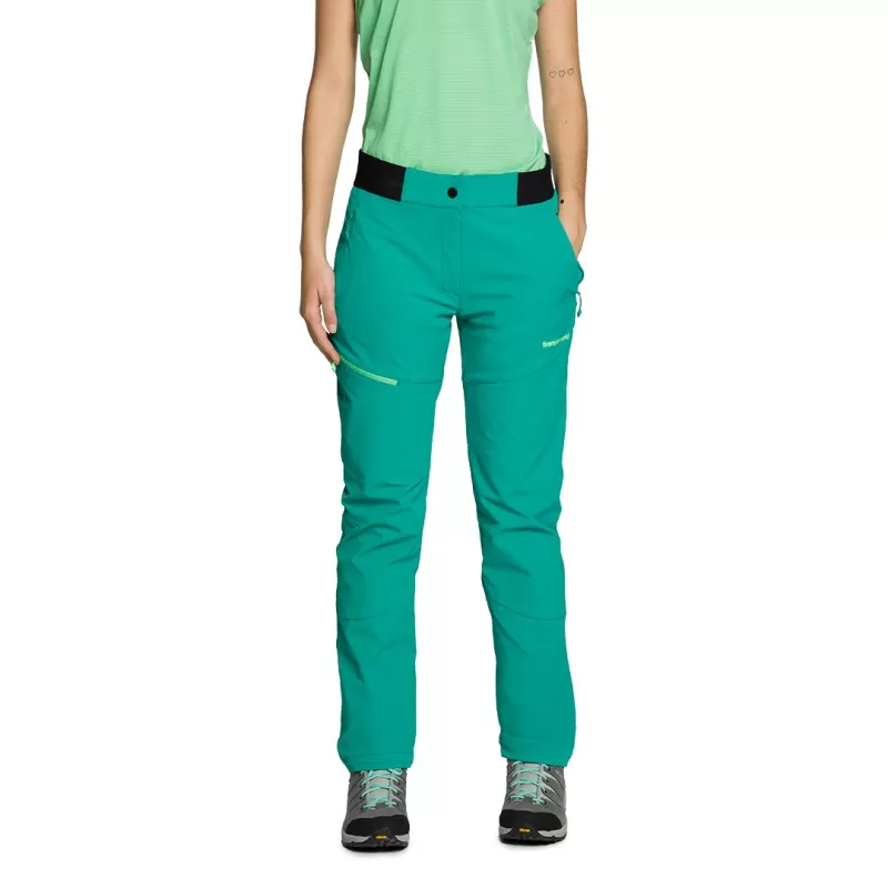 Trangoworld PANT. LARGO BALMAZ DF VERDE
