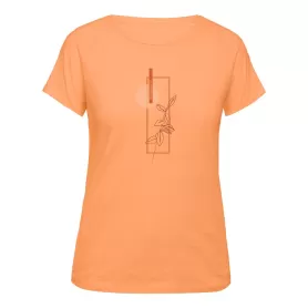 CAMISETA SERPE NARANJA CLARO