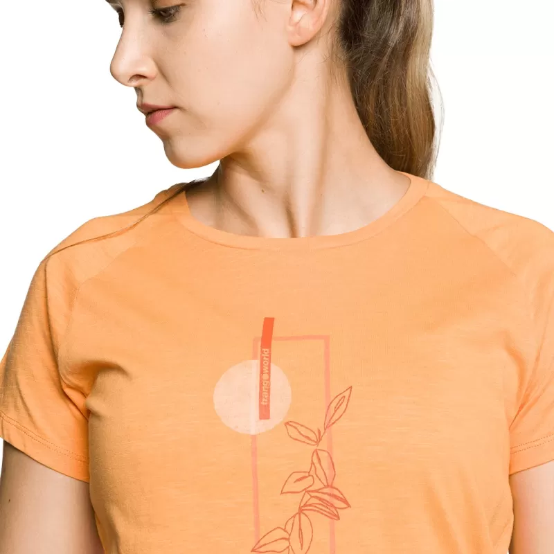 Camiseta Serpente Laranja Claro Trangoworld