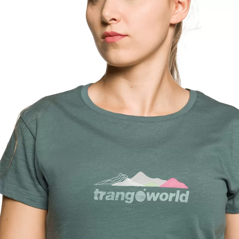 CAMISETA ALBACOA AZUL-ESVERDEADA Trangoworld