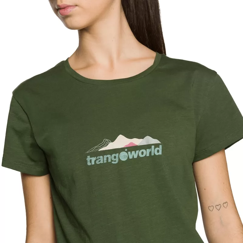 Camiseta Albacoa Verde Escuro Trangoworld
