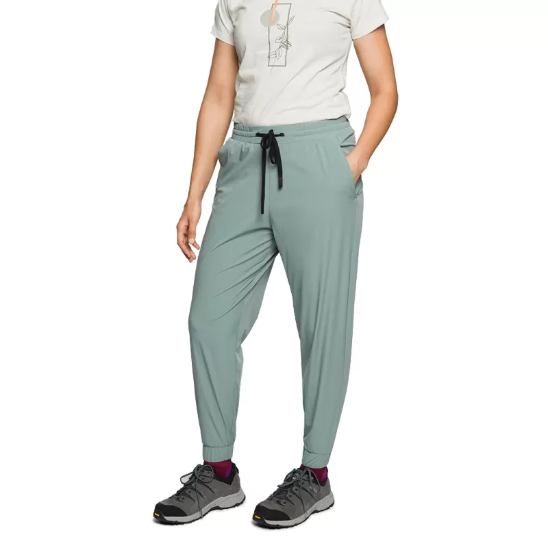 Trangoworld PANT. LARGO MULLE AZUL GRISACEO