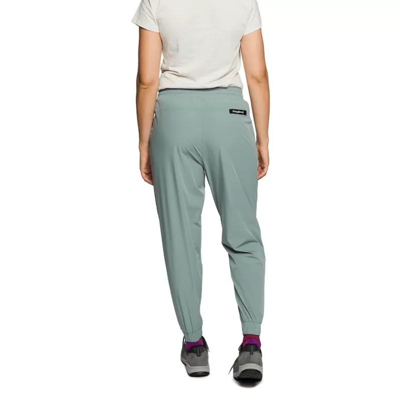 Trangoworld PANT. LARGO MULLE AZUL GRISACEO