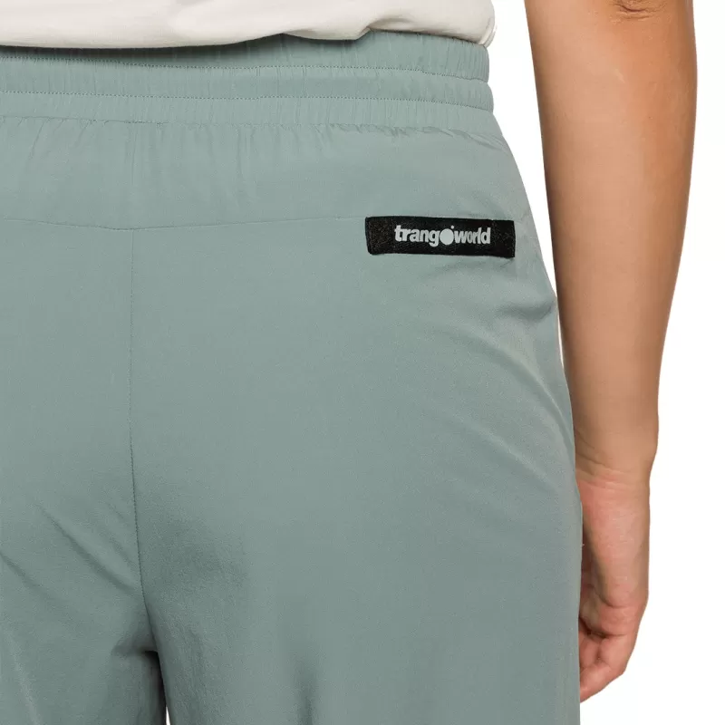 Trangoworld PANT. LARGO MULLE AZUL GRISACEO