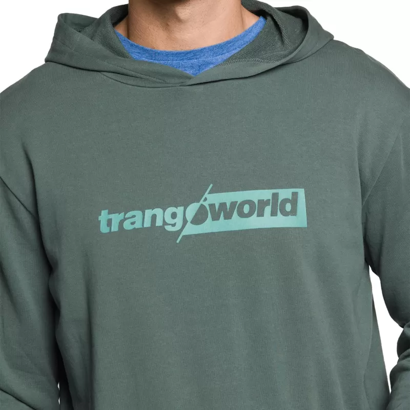 Moletom Trangoworld ADMONT AZUL-ESVERDEADO