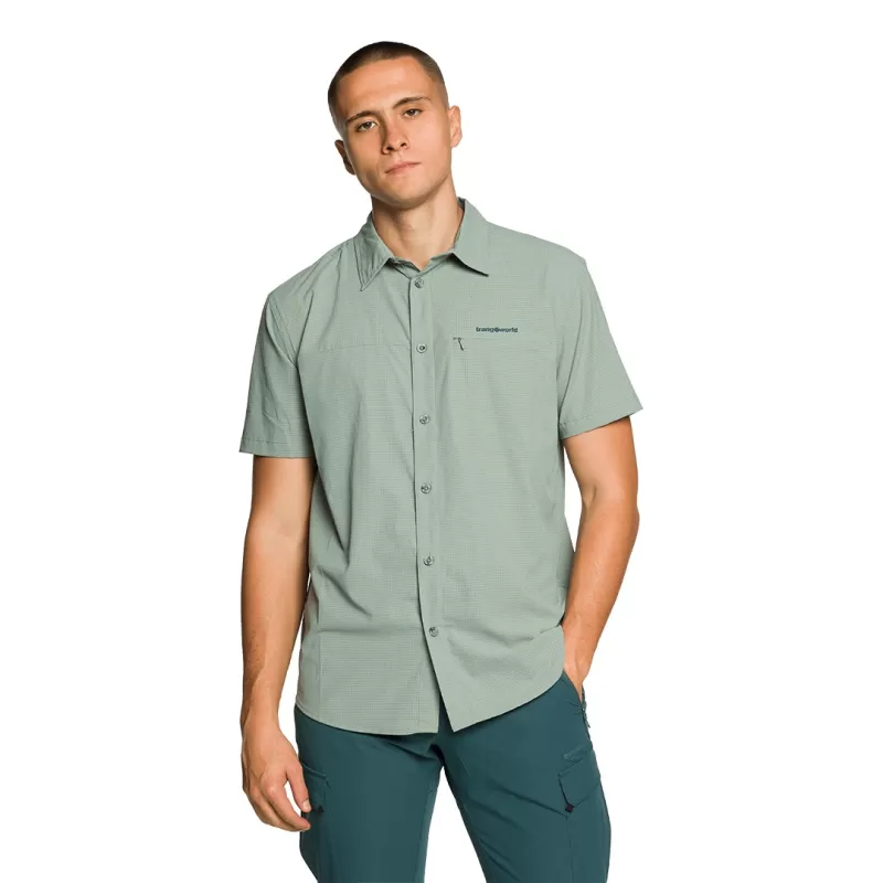 CAMISA Trangoworld ESERA DF AZUL CINZA