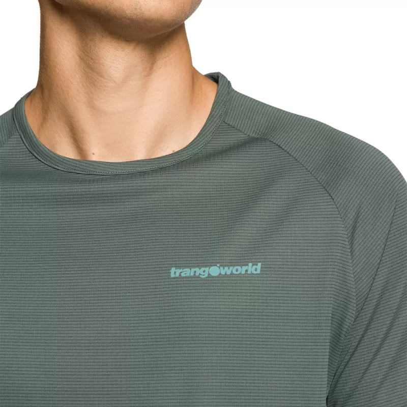 CAMISETA Trangoworld COUVET AZUL-ESVERDEADO