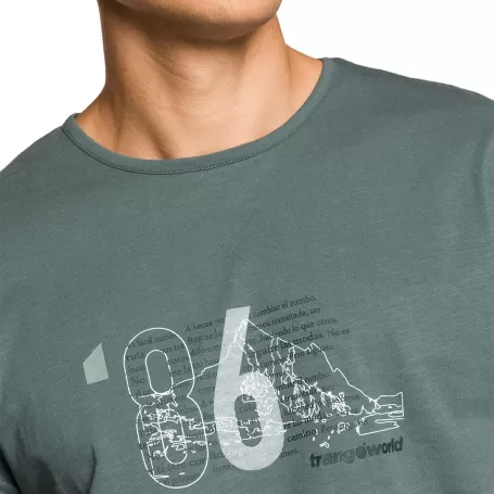 CAMISETA BAYRA Trangoworld AZUL VERDE