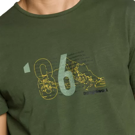 CAMISETA BAYRA VERDE ESCURO Trangoworld