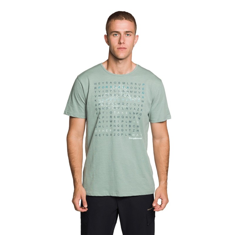 Trangoworld CAMISETA SAMOA GRIS AZULADO