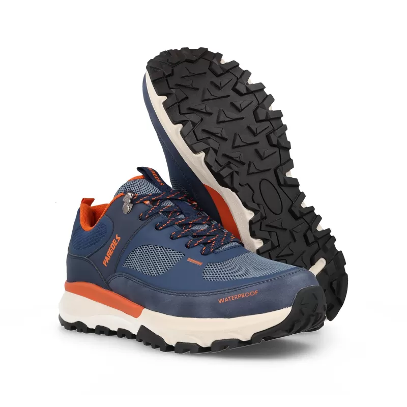 Paredes Zapatillas trekking hombre Lamas azul marino