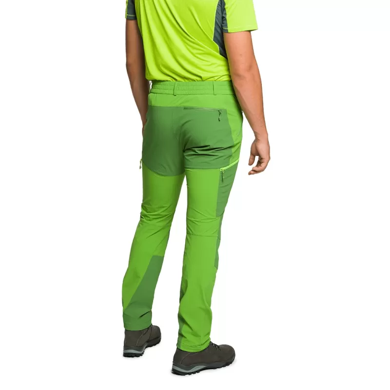 Trangoworld PANT. LARGO MALMO DF VERDE/VERDE OSCURO