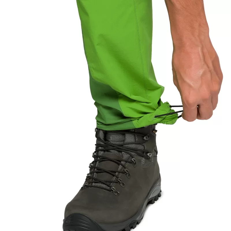 Trangoworld PANT. LARGO MALMO DF VERDE/VERDE OSCURO