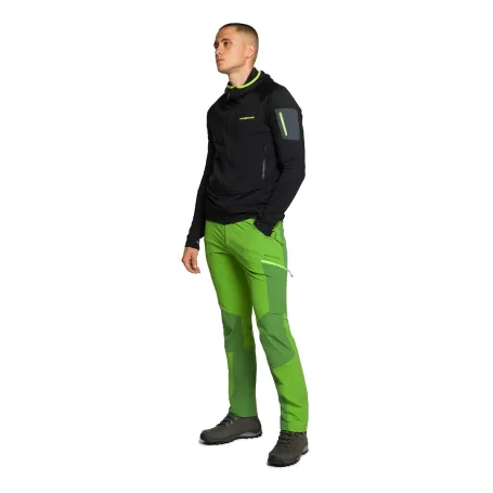 Trangoworld PANT. LARGO MALMO DF VERDE/VERDE OSCURO