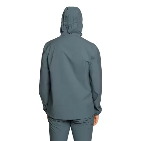 Trangoworld CHAQUETA CAICOS AZUL VERDOSO