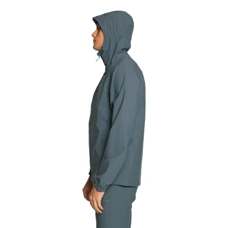 Trangoworld CHAQUETA CAICOS AZUL VERDOSO