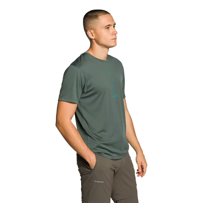 Camiseta Trangoworld ADIGO Azul-esverdeado