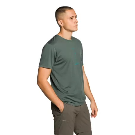 Camiseta Trangoworld ADIGO Azul-esverdeado