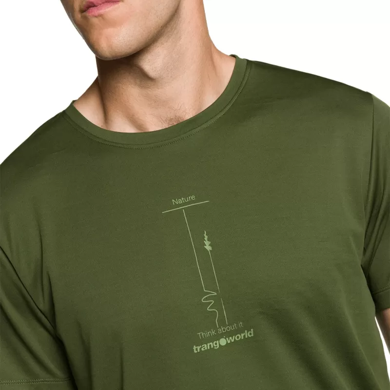 CAMISETA ADIGO VERDE ESCURO Trangoworld